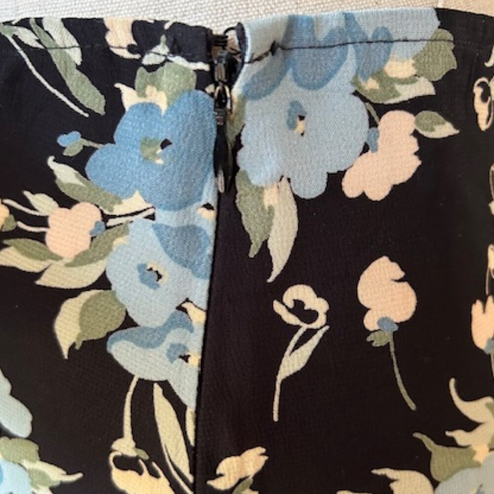 Vintage Betsey Johnson Floral Swiss dot skirt - Picture 8 of 16